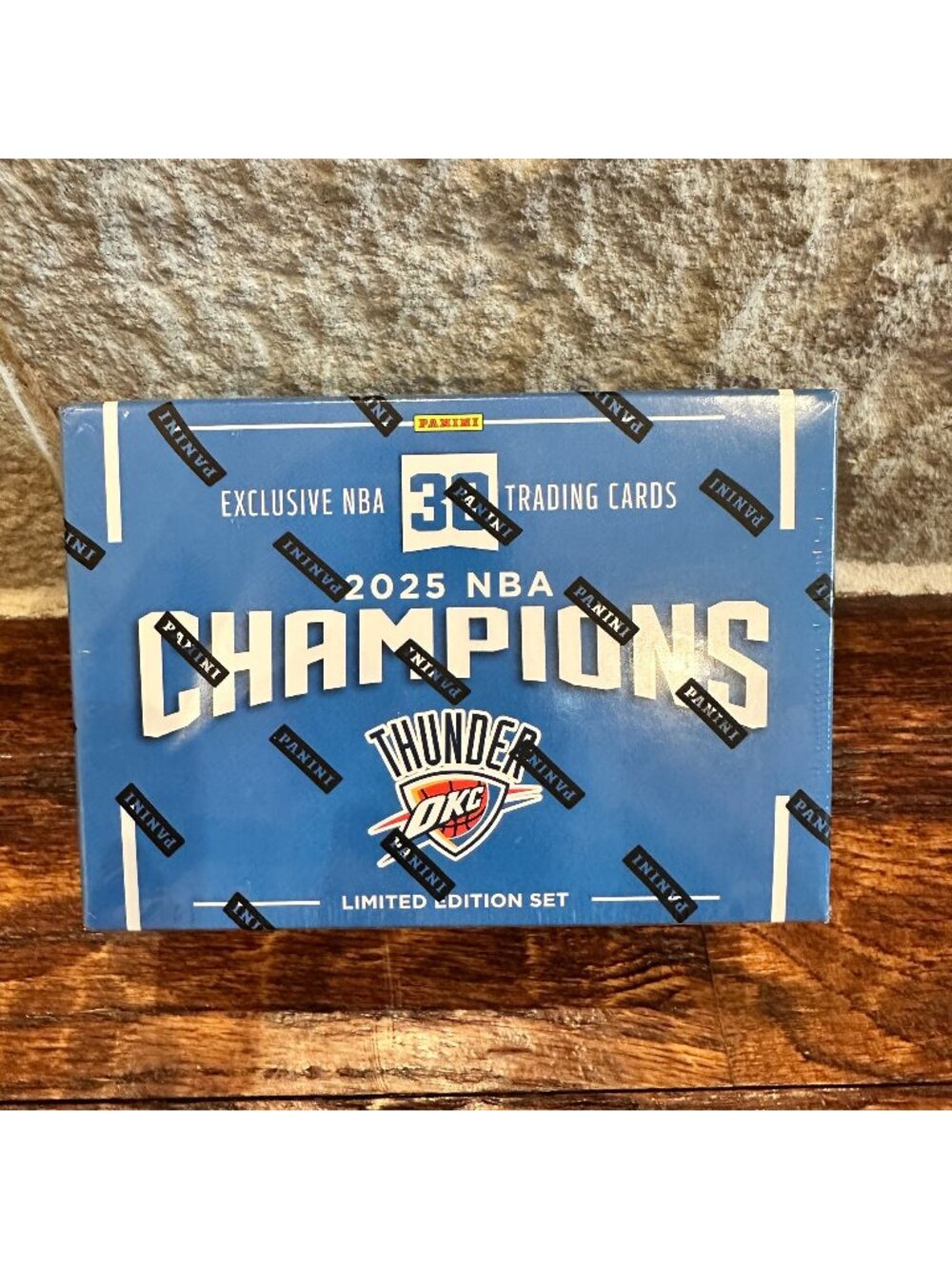 NWT, Sealed,  2025 Panini NBA Champions Oklahoma City OKC Thunder 30 Card Limite